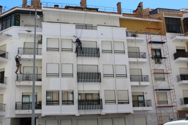 Remodelação de exteriores de prédios